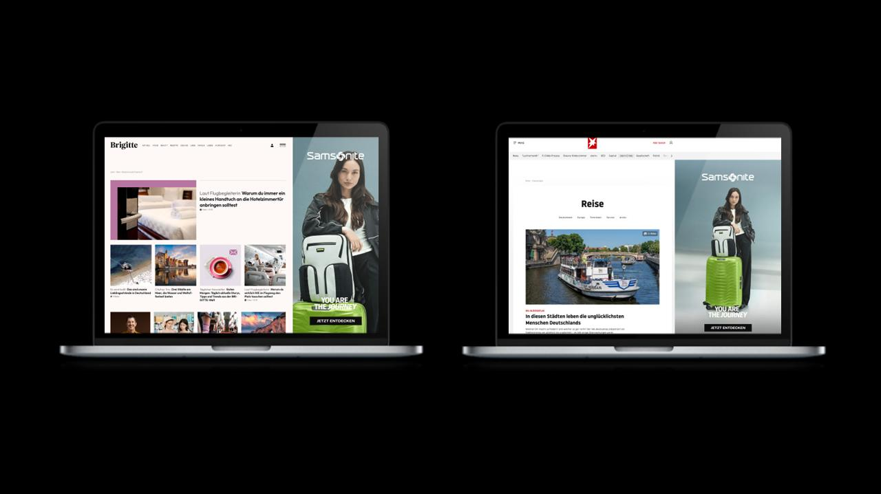 SAMSONITE setzt auf First-Party-Targeting des Commerce Media Hub