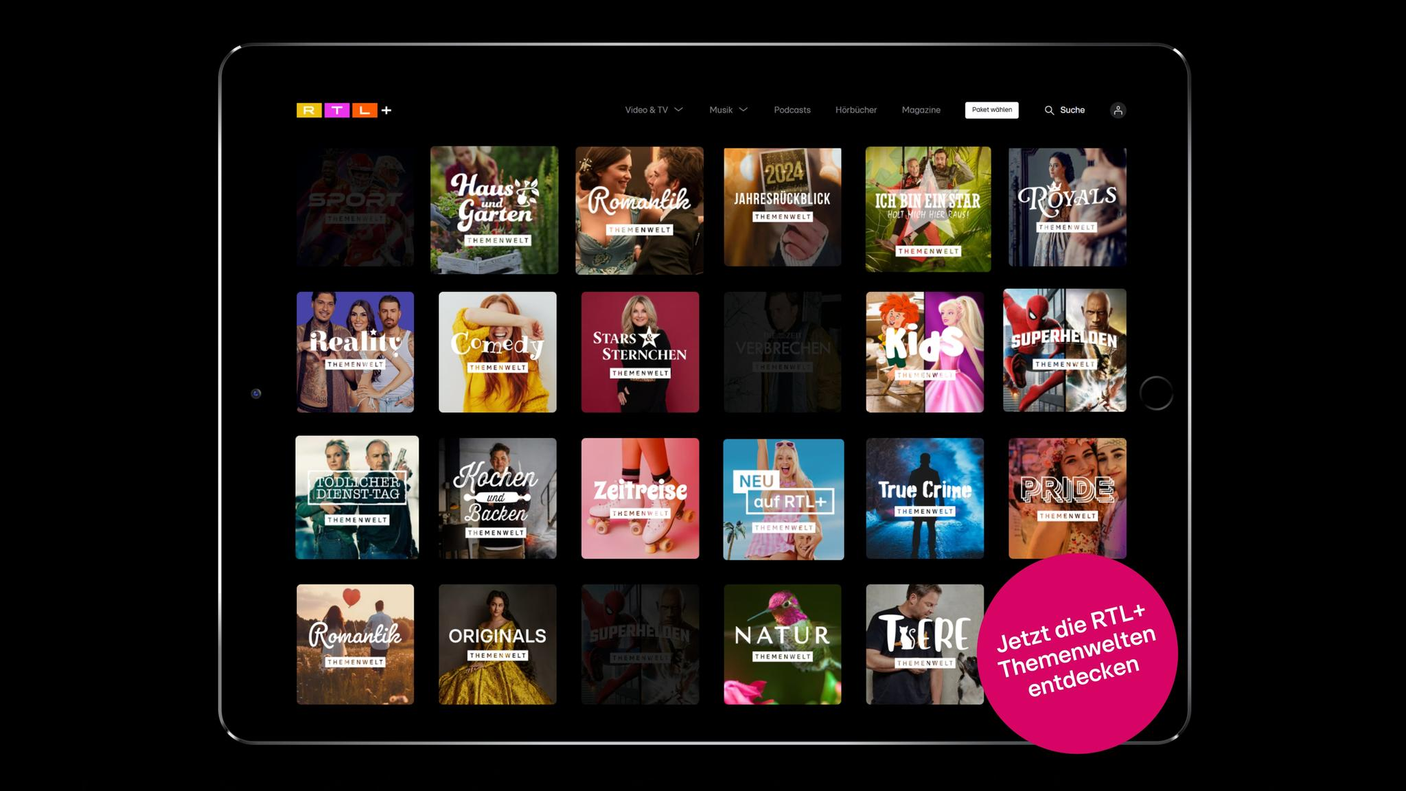 Brandneu: Channel Sponsoring auf RTL+